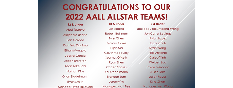 AALL 2022 Allstars