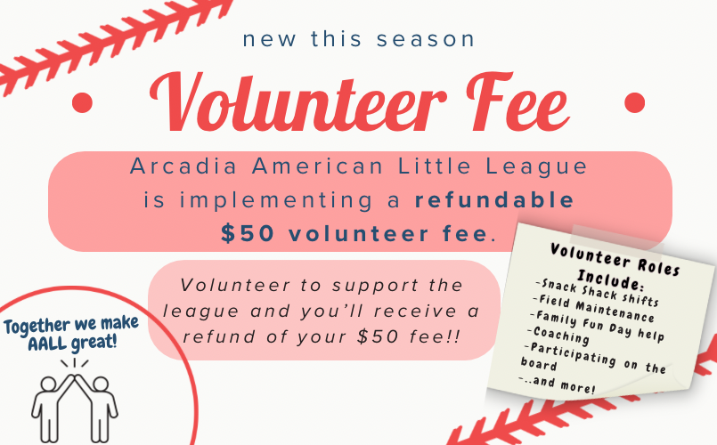 Volunteer Fee