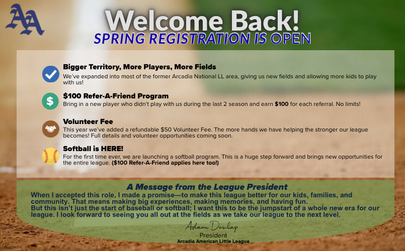Spring Registration 2016